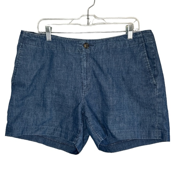 Banana Republic Pants - BANANA REPUBLIC Women's Blue Shorts